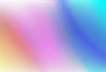 Gradient particle texture background, colorful halftone gradient background