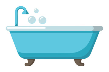 Bathtub vector illustration