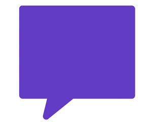 Purple speech bubble icon, blue speech bubble, purple icon, icon, speec bubble, bubble text, purple bubble text, for your design, for your precentation, bubble text on white, bubble speech png