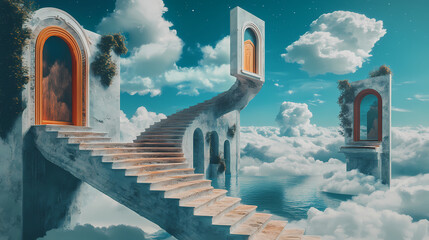 Generative AI, Spiral Staircase to Impossible Worlds