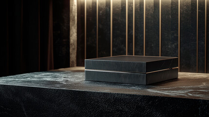 Jewelry Box On Smooth Velvet Surface For Storing Jewelry