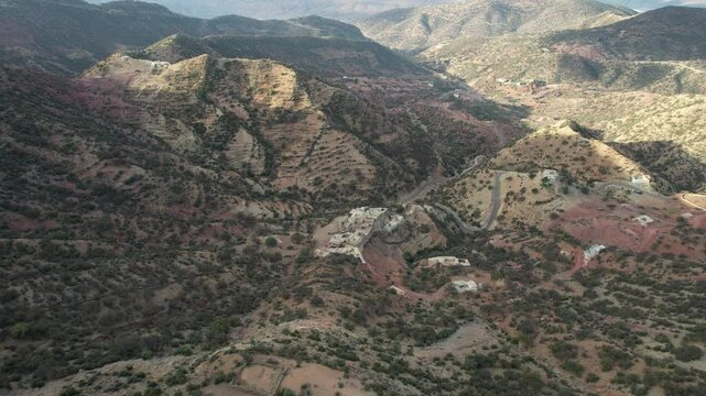 Aerial Journey Over Peak Isk Waklim : Agadir's Mountain Forests, Morocco