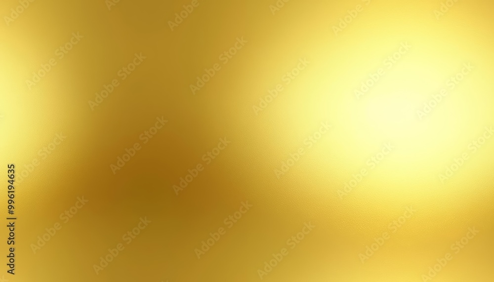 Poster seamless gold gradient blurred background with soft glowing backdrop, background texture for design 
