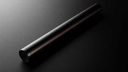 Laser Pointer On Smooth Black Surface For Presentations