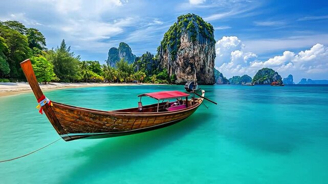 A travel business in Asia planning family-friendly tours, with images of theme parks, cultural experiences, and beach resorts on large screens.