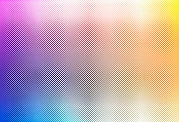 Gradient particle texture background, colorful halftone gradient background