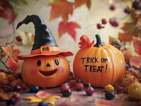 Trick or Treat! ハロウィンのかぼちゃ