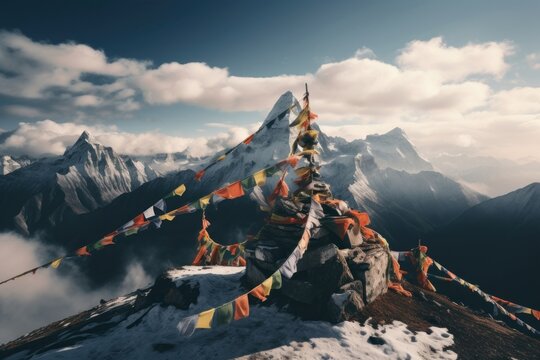 Scenery mountain outdoors nature.