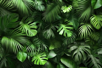vegetation nature plant green natural environment foliage background 3d render. with generative ai