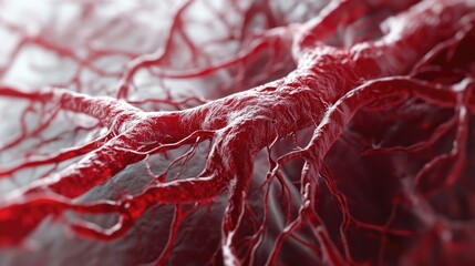 Arteries and veins, inside the body 