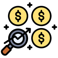 Cost Benevit Analysis Icon