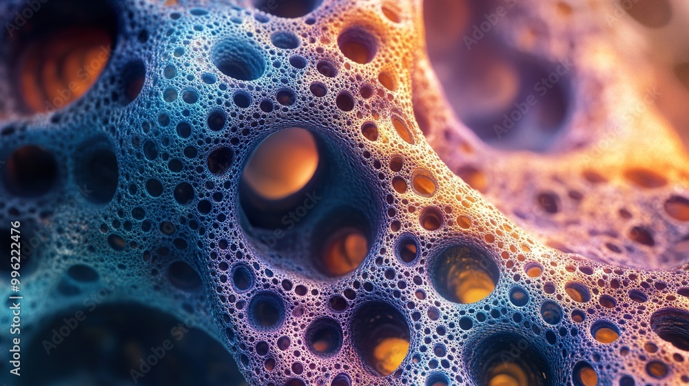 Wall mural intricate abstract fractal pattern: a close-up look