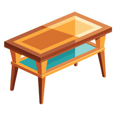 Coffee Table vector illustration