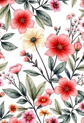 seamless floral pattern