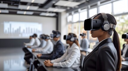 Virtual Reality Classroom Simulating Business Environment for Economics and Entrepreneurship Education