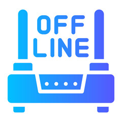 router gradient icon