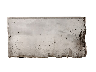 a close-up of a concrete block