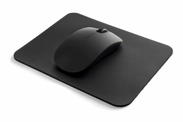Blank mouse pad isolated with clipping path