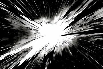 Obraz premium Speed zoom fireworks appliance outdoors.