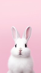 Obraz premium Happy rabbit rodent animal mammal.