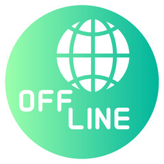 network gradient icon