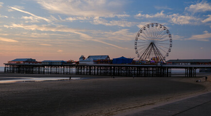 Twilight Serenity at the Pier