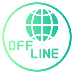 network gradient icon