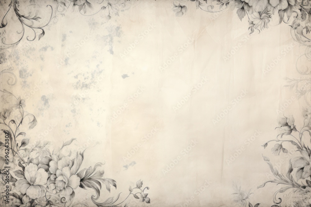 Wall mural Vintage paper background backgrounds pattern white.