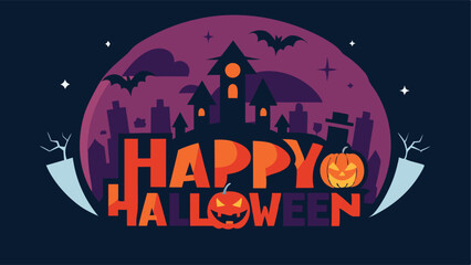 halloween background with pumpkin