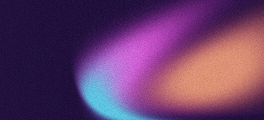 Grainy gradient background teal orange red blue retro noise texture summer banner poster cover header backdrop design