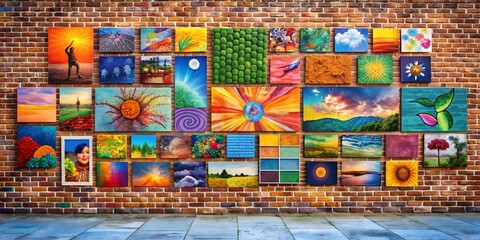 A picture on a wall informative Vibrant engaging Generative By AI