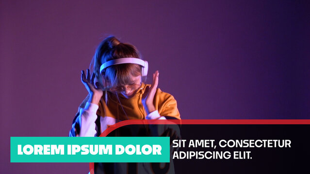 Bottom Bar with Text Animation | Playful Animated Typography for Birthday Celebration Videos