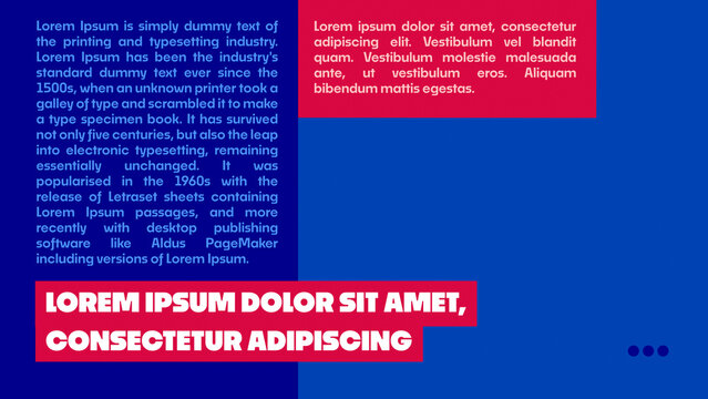 Colorful Text Animation Slideshow | Professional Typography Templates for Startup Pitch Decks