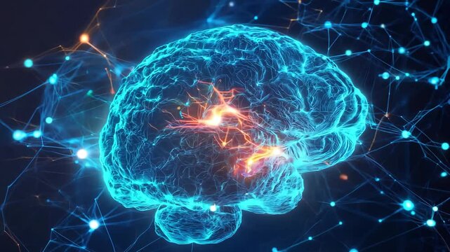 Electronic signal propagation in the brain