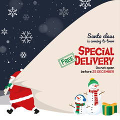 A special gift brought by Santa