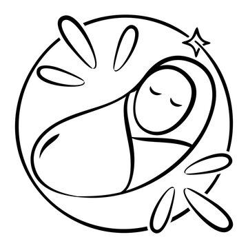 recommend clip art: 41-Nativity.svg