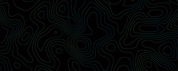 Seamless Topographic Map Illustration with Contour Lines and Geometric Grid Patterns for a Dark Adventure and Climbing Design
