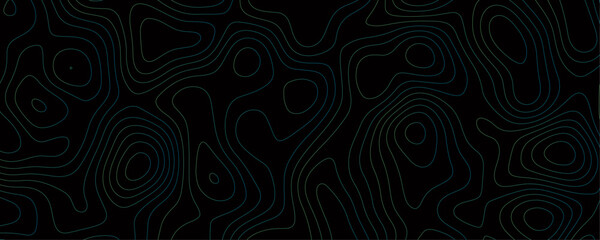 Seamless Topographic Map Illustration with Contour Lines and Geometric Grid Patterns for a Dark Adventure and Climbing Design
