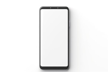 Smartphone white background electronics technology.