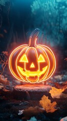 Naklejka premium Halloween concept background