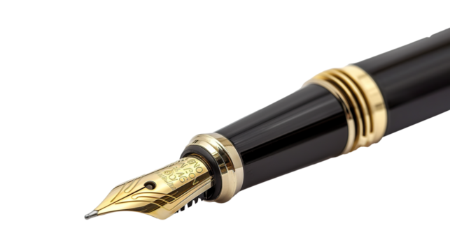 Pen isolated on transparent background, png