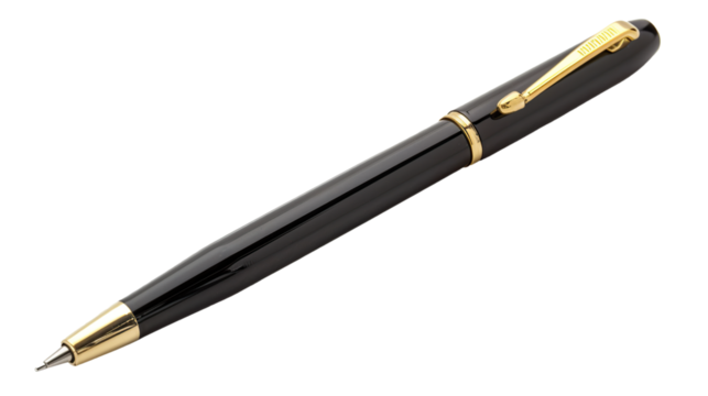 Pen isolated on transparent background, png