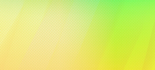 Nice yellow and green mixed panorama gradient background. Suitable for banner, poster, advertising. and various other design works