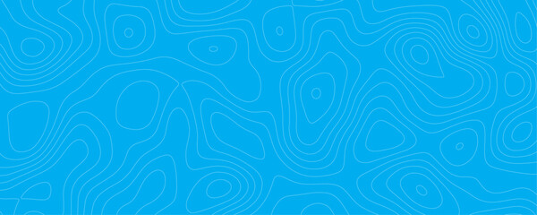 Abstract Topographic Pattern with Geometric Contours and Relief Lines for a Mountain Hiking Map Background
