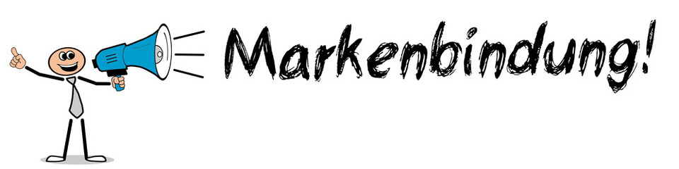 Obraz premium Markenbindung!