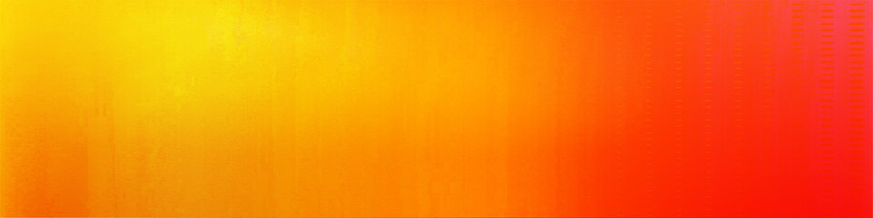 Orange and red gradient design panorama background. Suitable for banner, poster, advertising. and various design works