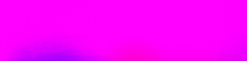 Plian pink color gradient panorama design background. Suitable for banner, poster, advertising. and various design works