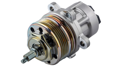 Starter Motor isolated on transparent background, png