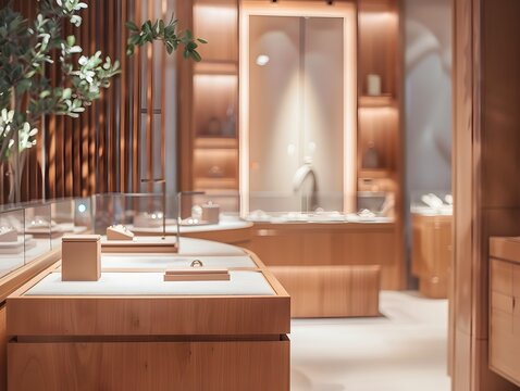 Luxury Jewelry Store with Virtual Customization and Smart Retail Experience