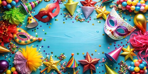 Party Fete Karneval Geburtstag  Dekoration Generative AI